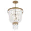 Dune 4 - Ligh Crystal Tiered Pendant-1546358873