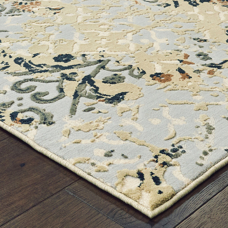 Laurie Floral Indoor Rug, Rectangle 3'10" x 5'5"