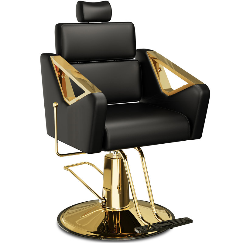 Fauteuil de massage ergonomique en similicuir, Noir