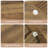 Wooden Round Bar Table With Hidden Storage, 35.4" Bar Height Cocktail Table-594011393