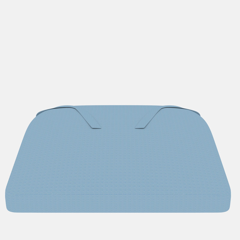 Indoor/Outdoor Dining Chair Seat Cushion, Cosette Mediterranean