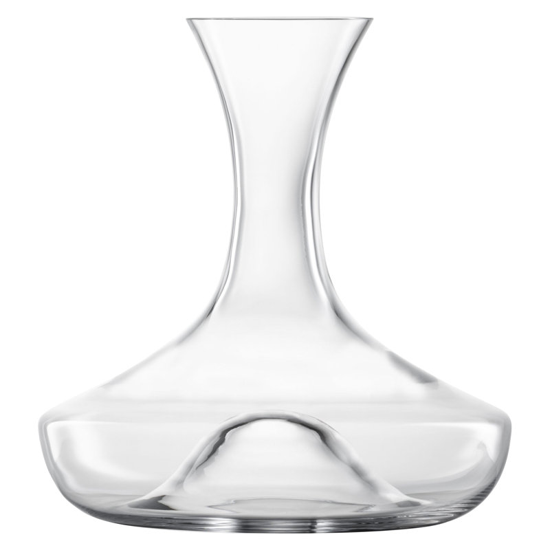 Ivy Bronx No Drop Decanter, 0.75 L, 30171915, Clear/White