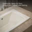 Archer Drop-In Bath with Bask Heated Surface and Reversible Drain-1272470979