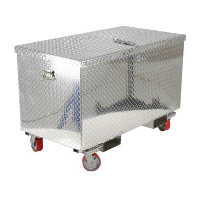 61.25" Tread Plate Portable Tool Box
