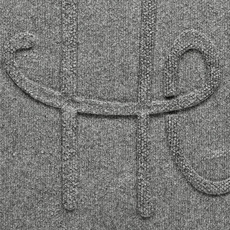 WaterHog Hello 23 in. x 35 in. Indoor Outdoor Door Mat, Medium Gray
