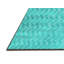 Tapis bleu en laine et polyester tissé à la machine Kaisar-1441488298
