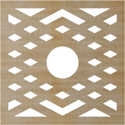 Chevron Ceiling Medallion