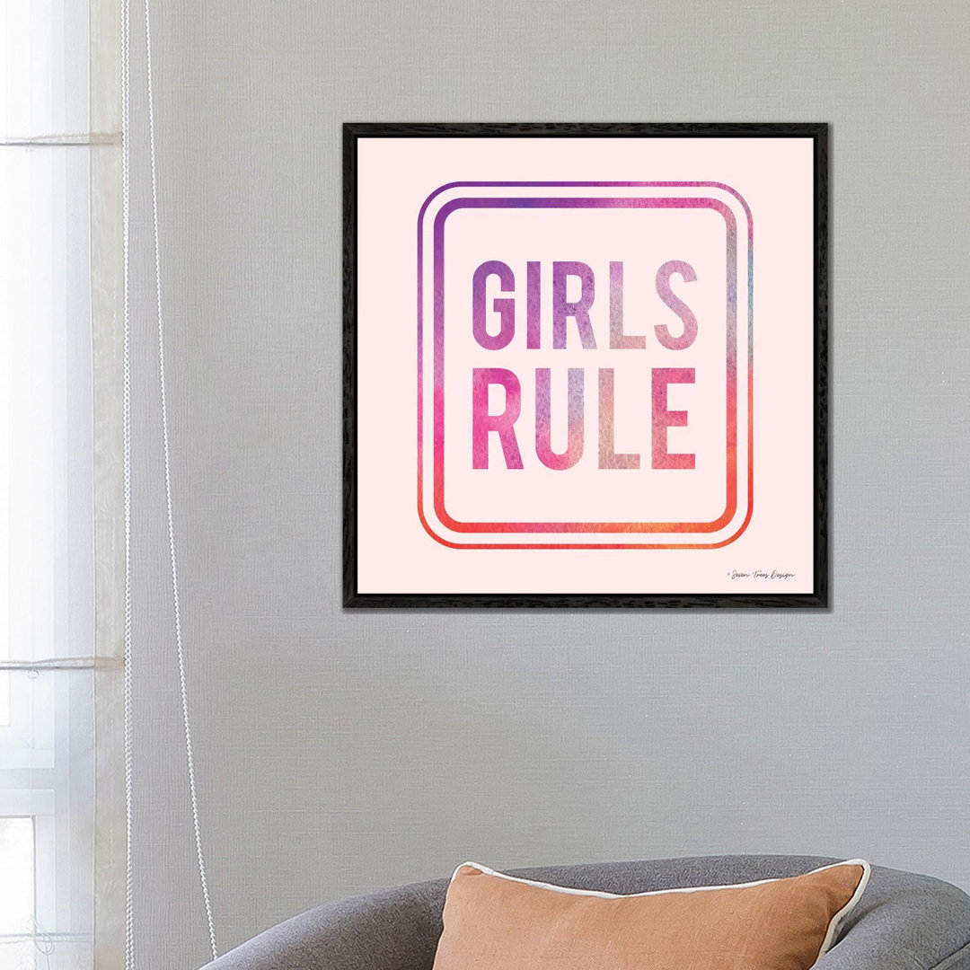 Girls Rule von Seven Trees Design - Galerie- Giclée auf Leinwand