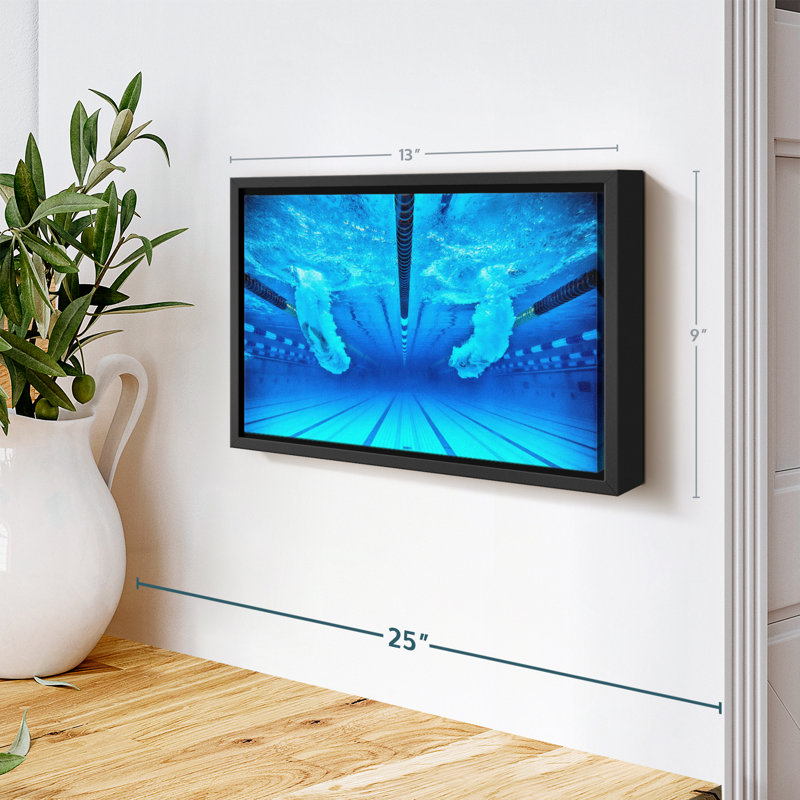 «Natation Contest Wall Art», H 9 po x l 13 po