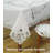 Lace Table Runner with Elegant Cutwork Embroidery for Dining Table and Vintage Christmas Decor