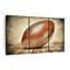 Ensemble de football rétro sur toile 3 pièces-1521449149