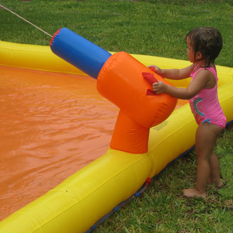 Kidwise Large Multicolor Inflatable Summer Blast Waterpark