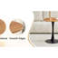 Table tulipe 23,6 pouces pour petits espaces-1741415493
