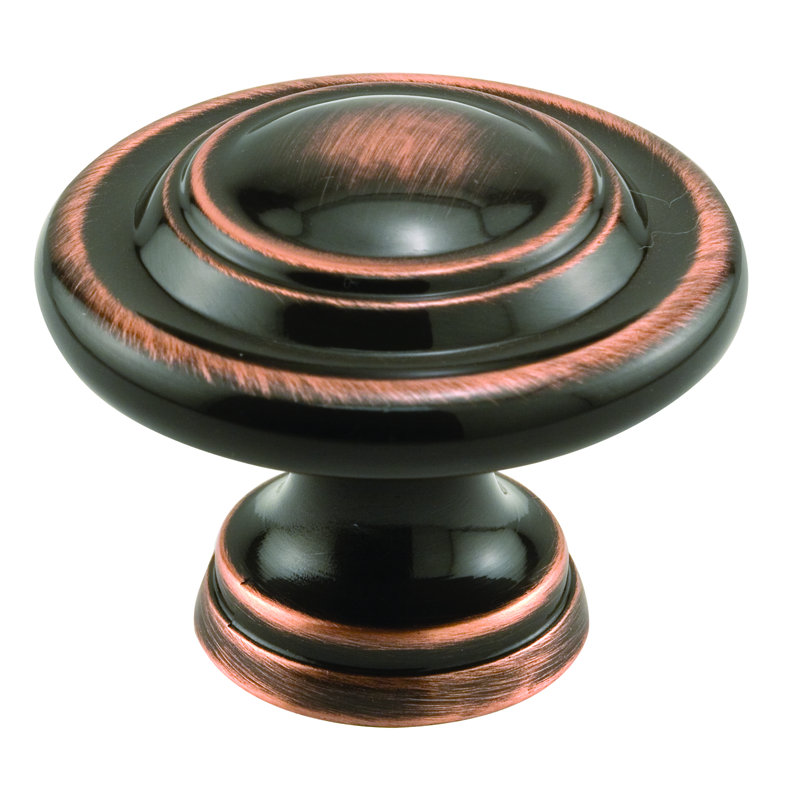 Bi-Fold Passage Door Knob, Classic Bronze