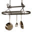 Decor Oval Hanging Pot Rack