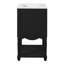 Meuble-lavabo 24 po avec lavabo en céramique-795224293