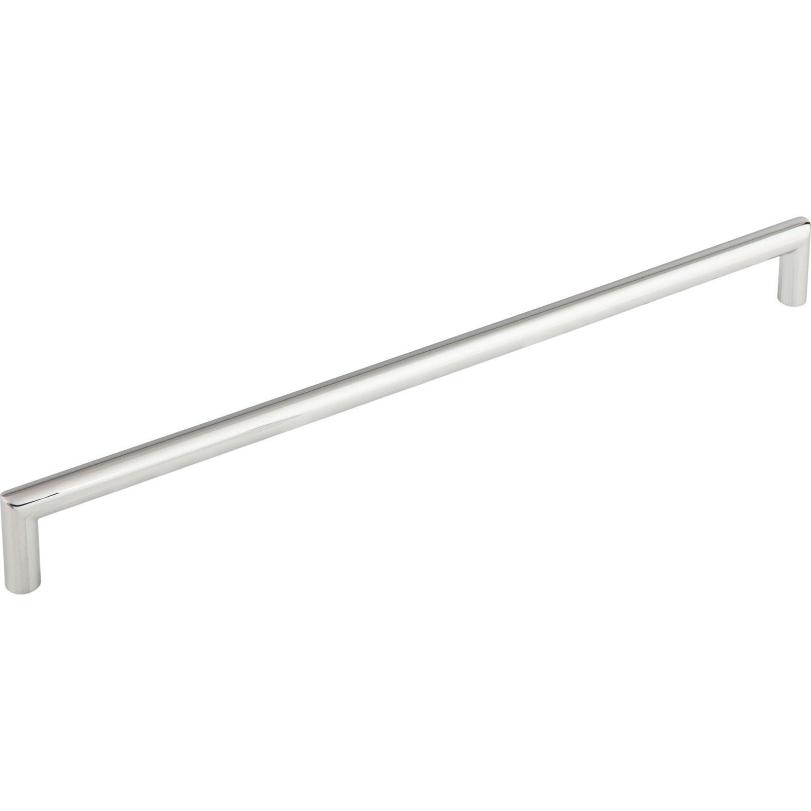 Kinney Bar Pull, Polished Chrome, 12" Center to Center
