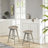 Basnti Swivel Solid Wood Counter Stool-46736898-46736901