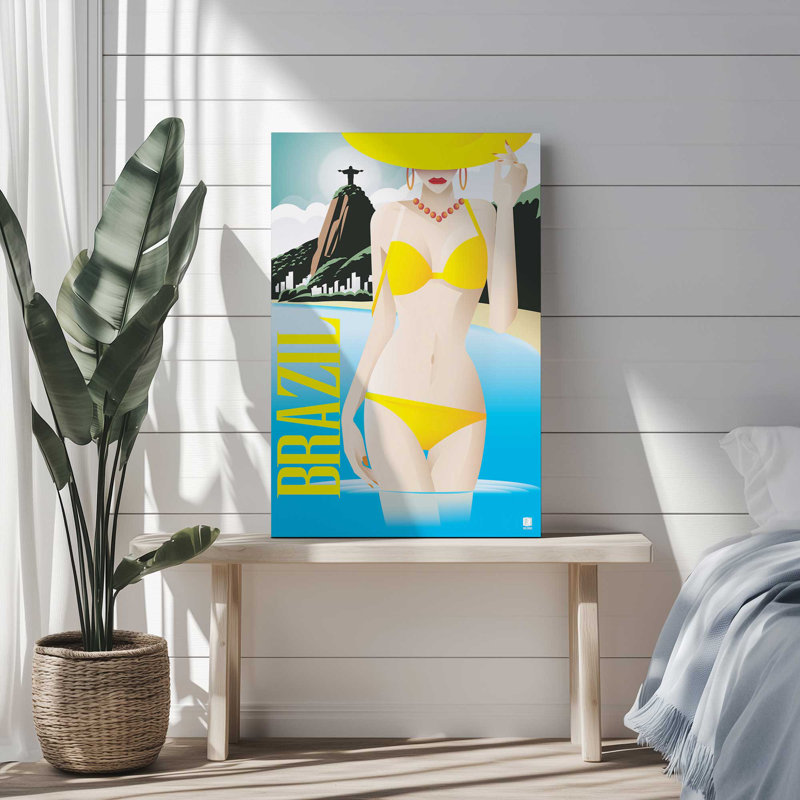 Viva Brazil, 18" H x 12" W