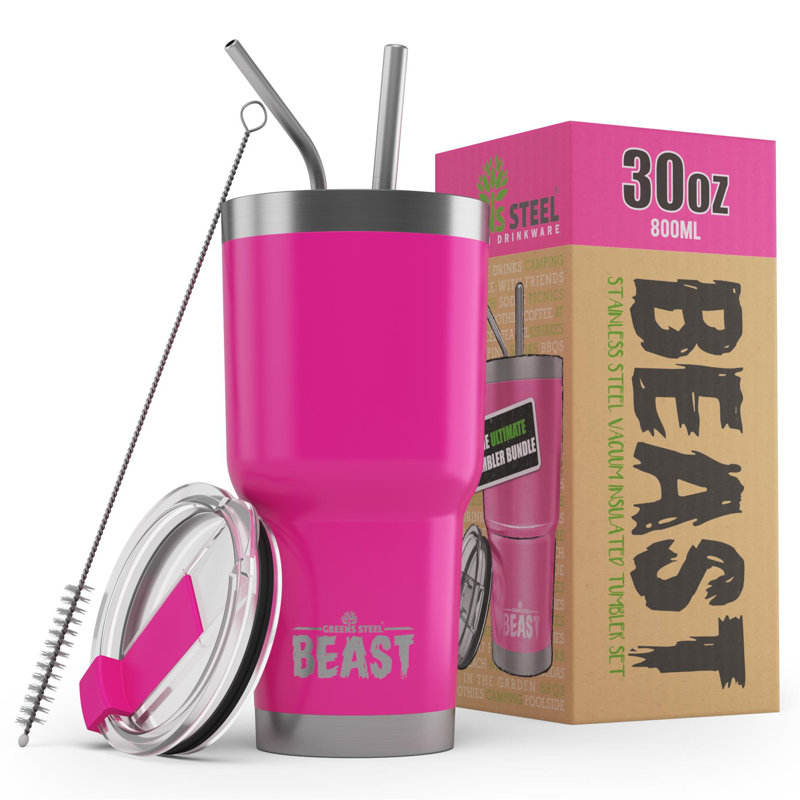 Ebern Designs 30.0ml Double Wall Insulated Stainless Steel Travel Tumbler