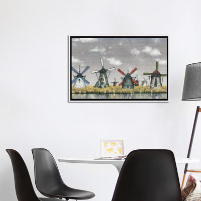 Atmospherique par Maggie Vandewalle - Reproduction d'art sur toile encadrée