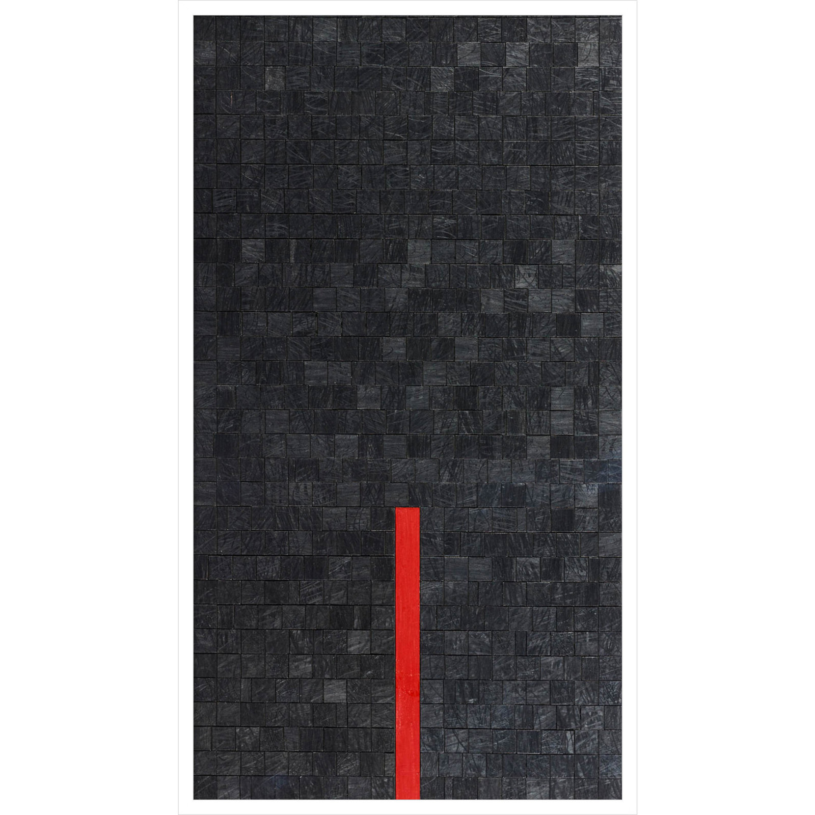 Close by Alex Dunn, White, 41" H x 23" W