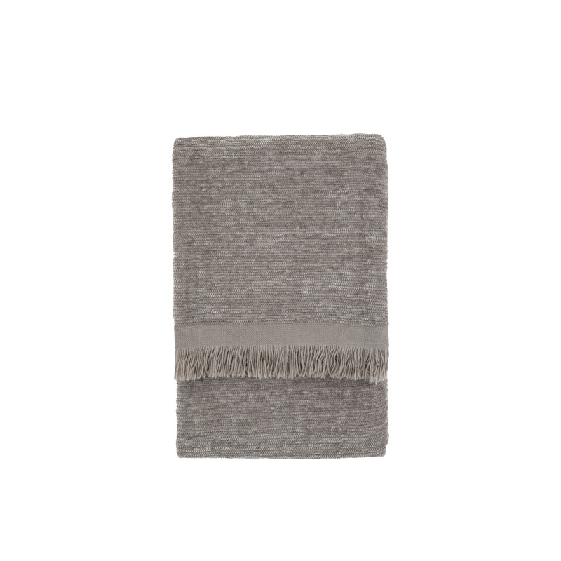 Manosque Throw Blanket, Grey