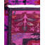 Tapis unique noué à la main Vibrance - rose, 5 pi 3 po x 7 pi 5 po