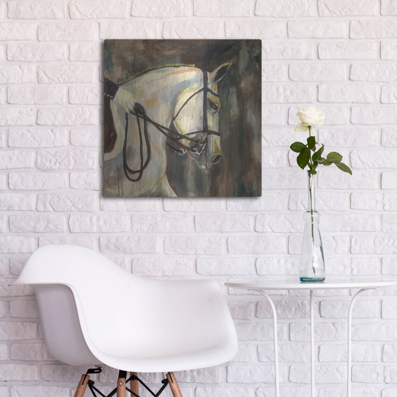 "Dressage" par Jeanette Vertentes, H 24 po x l 24 po