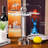Crystal Glass High Footed Cup Holder