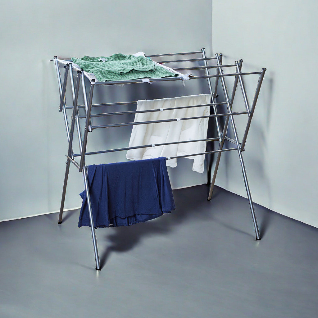 Rebrilliant Steel Foldable Freestanding Drying Rack | Wayfair