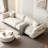 Creamy white Genuine Leather Modular Sofa-170161586-170161591