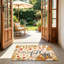 Paillasson 24 po x 36 po Hello Orange