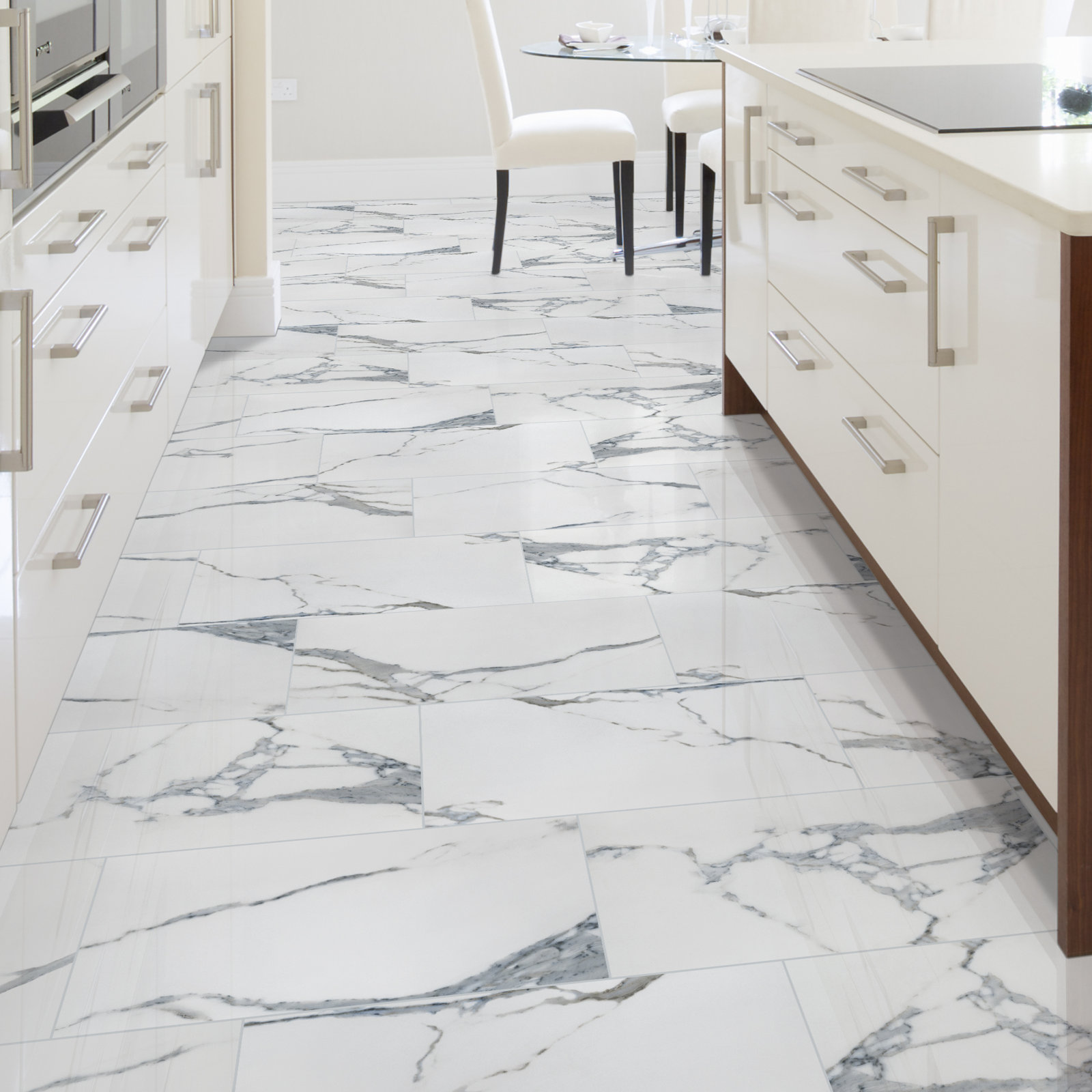 Velluto 12" x 24" Porcelain Tile, Baltic