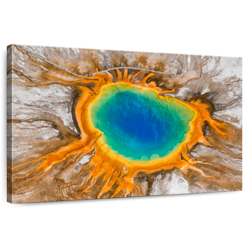 Grande source thermale prismatique Alvord, H 24 po x l 36 po