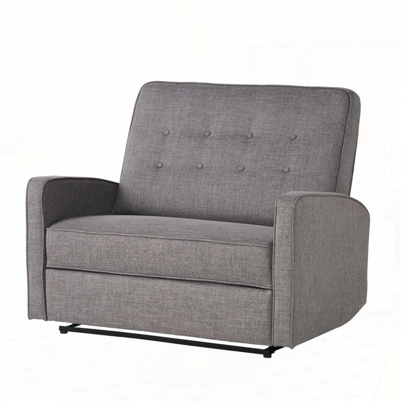 Fauteuil inclinable manuel 47 po de largeur, Gris