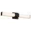 Vivi 24-in Black dimmable LED Wall Sconce-2064985031