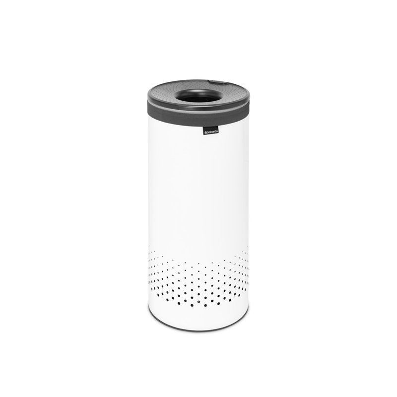 Brabantia Laundry Hamper, 9.2 Gallon (35L), White