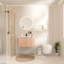 Meuble-lavabo mural moderne incurvé Modern-1613012739