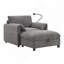 Canapé simple 38 po avec repose-pieds avec rangement-242971716