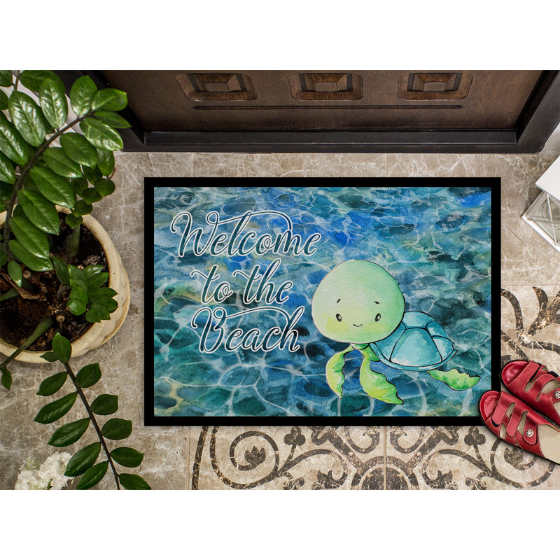 Non-Slip Outdoor Doormat, Rectangle 18" x 27"