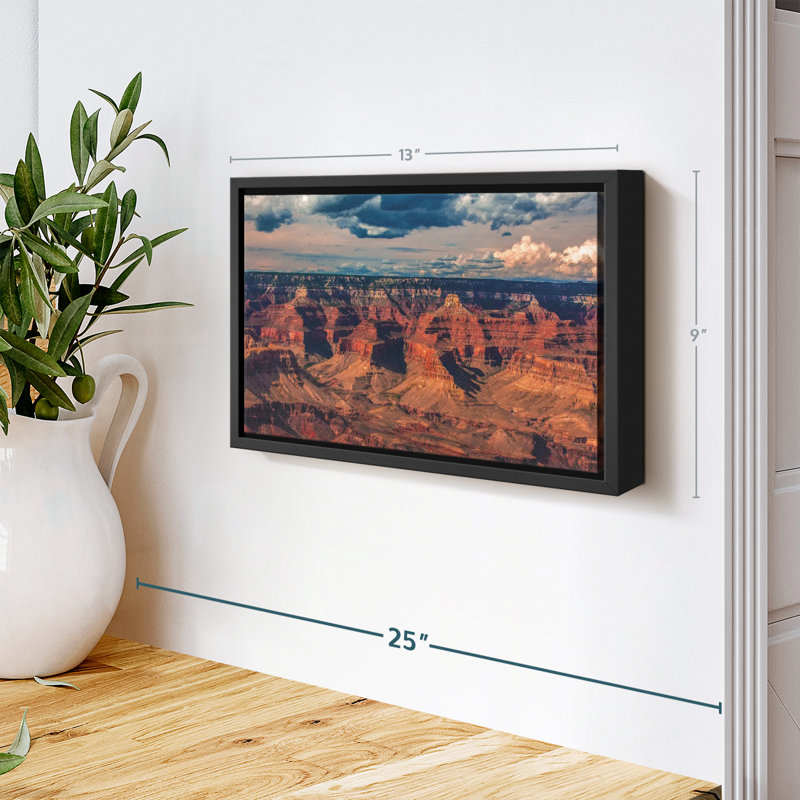 Nature, impression sur toile «Southern Rim Grand Canyon Arizona», H 9 po x l 13 po