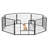 8 Panels Dog Playpen