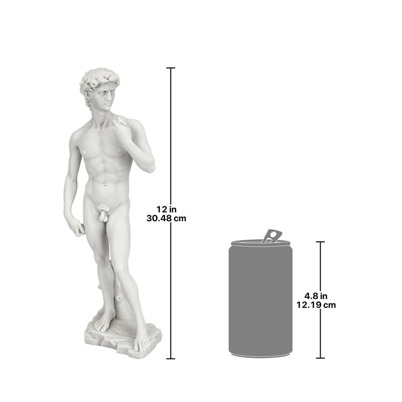 Sarina Bonded Marble David Figurine