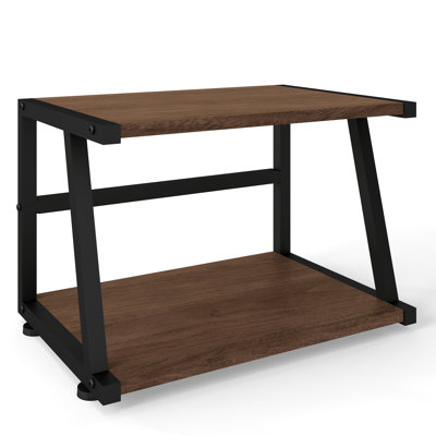 2-Tier Desktop Printer Stand with Storage