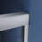 Adjustable Semi Frameless Sliding Shower Glass Door, 56-60 In. W X 72 In. H, Clear Tempered Glass, Stainless Steel Handles, Shower Door