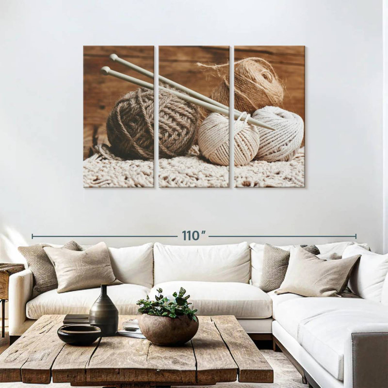 Senne Yarn For Knitting, 48" H x 74" W