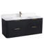 Meuble-lavabo cannelé 48 po avec lavabo intégré et quincaillerie