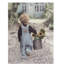 'Boy with Sunflowers' Photographic Print on Wrapped Canvas-30357535