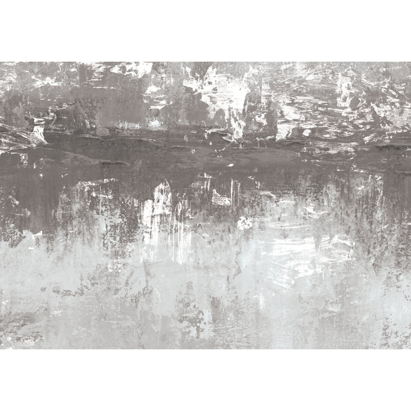 Greige Textures 2 - Wrapped Canvas Art Prints, 20cm H x 30cm W x 3.8cm D